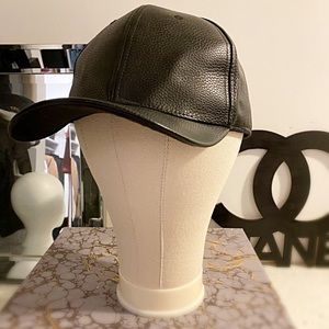 Vegan Leather Baseball Hat